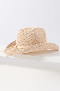 Cheveux Corp. Crochet Belted Rancher