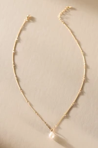 Missoma Baroque Pearl Twist Necklace