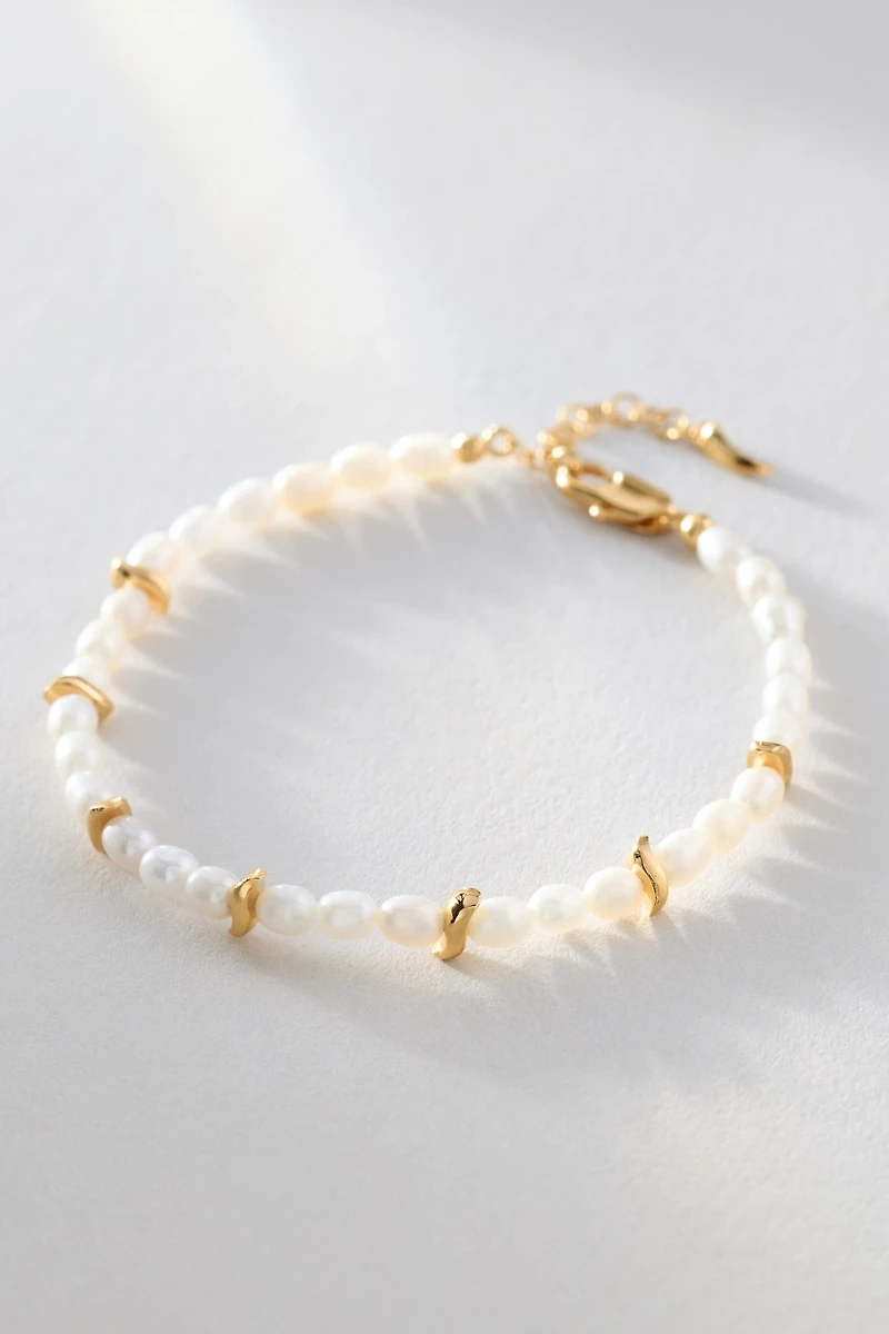 Missoma Savi Seeded Pearl Bracelet