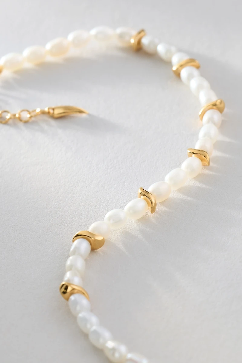 Missoma Savi Seeded Pearl Bracelet