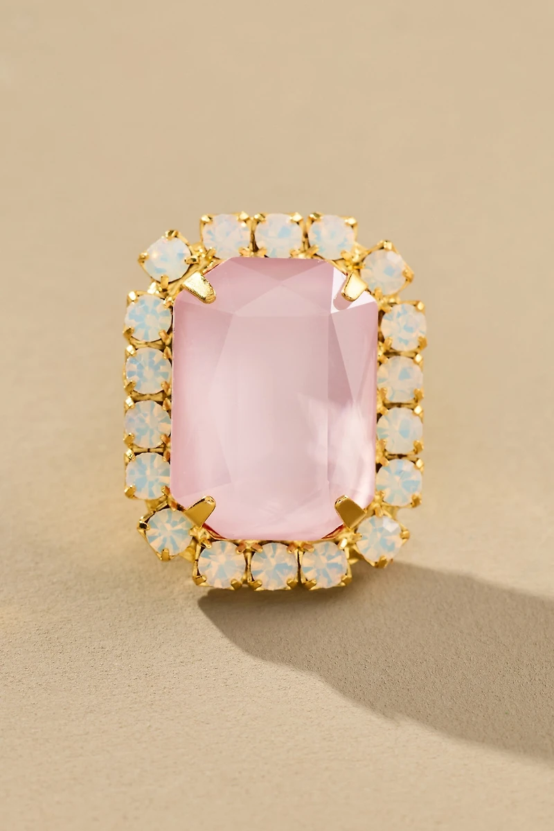 The Pink Reef Neon Gem Stud Earrings