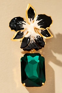 The Pink Reef Vanilla Jewel Drop Earrings