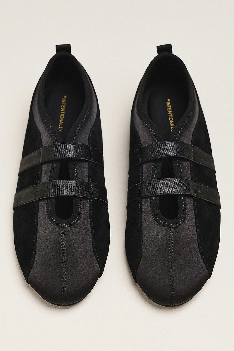 Intentionally Blank Sporty Ballet Sneakers