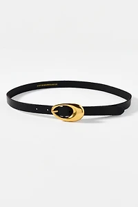 Oval Bubble Buckle Belt