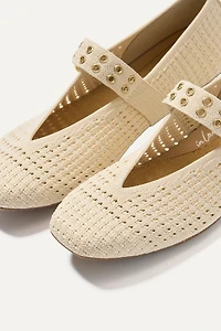 Rothy's The Max Square Buckle Mary Jane Flats