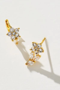 Delicate Floral Earrings, Set of 2