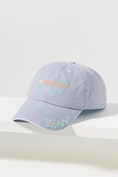 By Anthropologie Pointelle Stitched Baseball Cap
