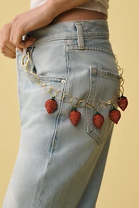 Mercedes Salazar Strawberry Pant Chain