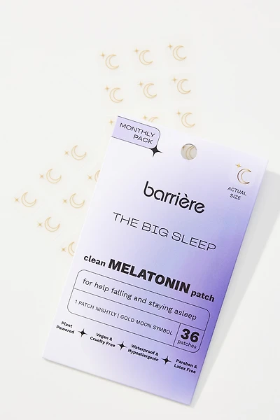 Barrière The Big Sleep Melatonin Patches
