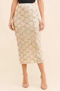 Bl-nk Quetzalli Sequin Skirt