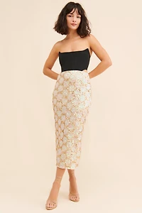Bl-nk Quetzalli Sequin Skirt