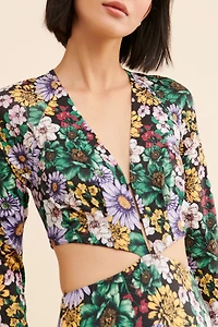 AFRM Assi Cut Out Maxi Dress