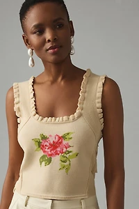 Bow-Back Sweater Tank
