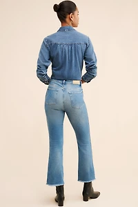 7 For All Mankind High Waist Slim Kick Jeans