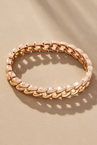 Curb Link Stretch Bracelet