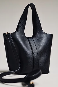 Pebbled Bucket Tote