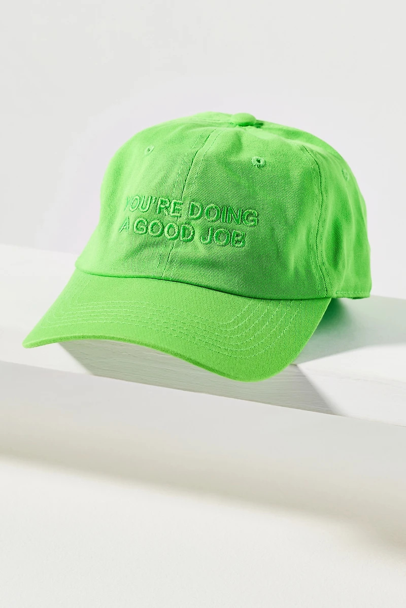 Intentionally Blank Good Job Baseball Cap