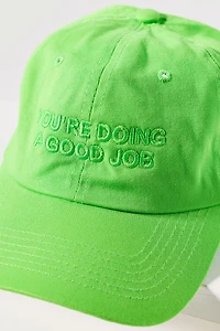 Intentionally Blank Good Job Baseball Cap