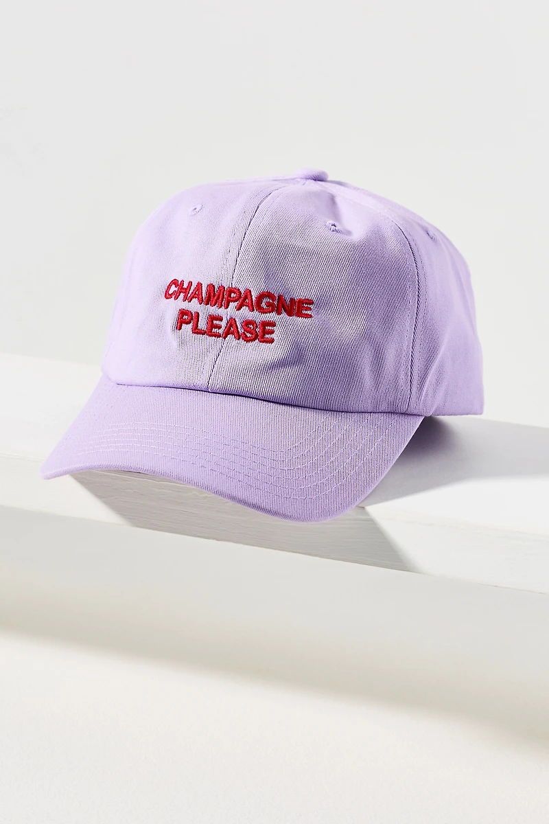 Intentionally Blank Cocktail Theme Baseball Cap