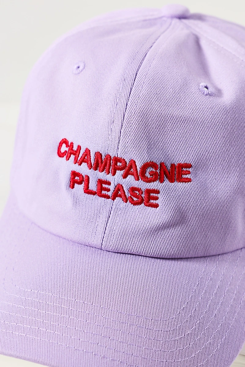 Intentionally Blank Cocktail Theme Baseball Cap