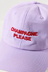 Intentionally Blank Cocktail Theme Baseball Cap