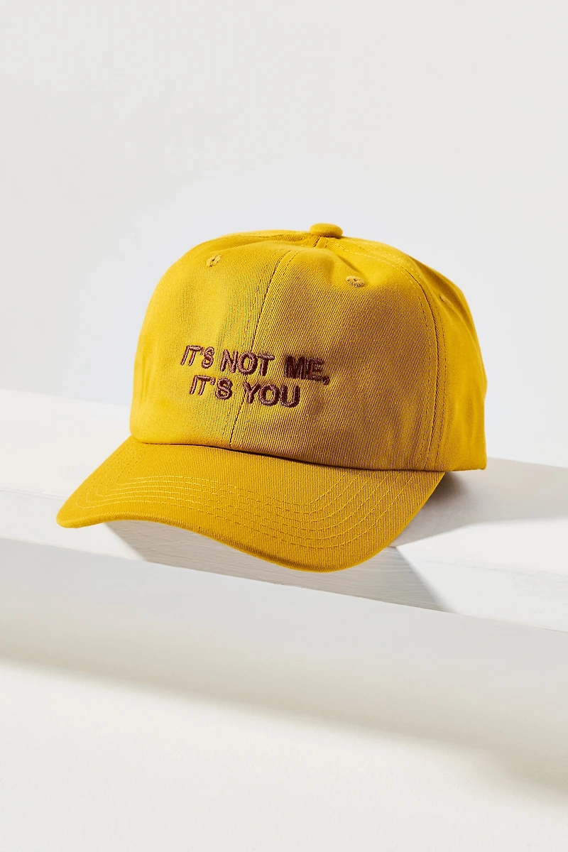 Intentionally Blank It's Not Me Baseball Cap