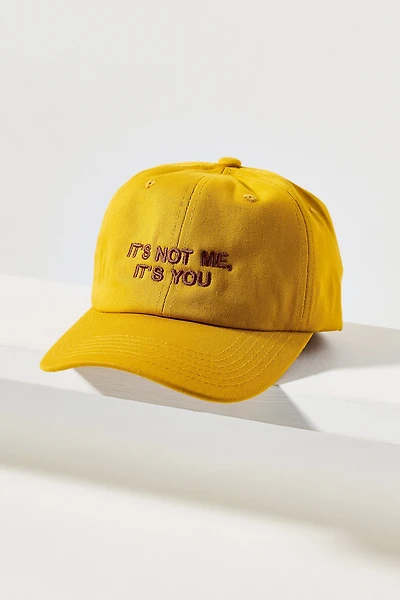 Intentionally Blank It's Not Me Baseball Cap