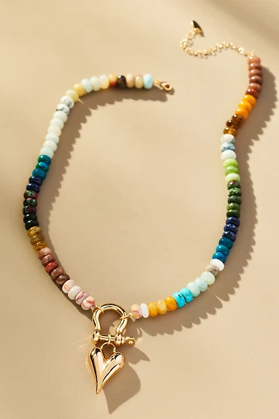 Beaded Charm Necklace