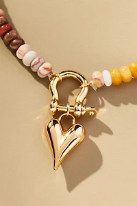 Beaded Charm Necklace