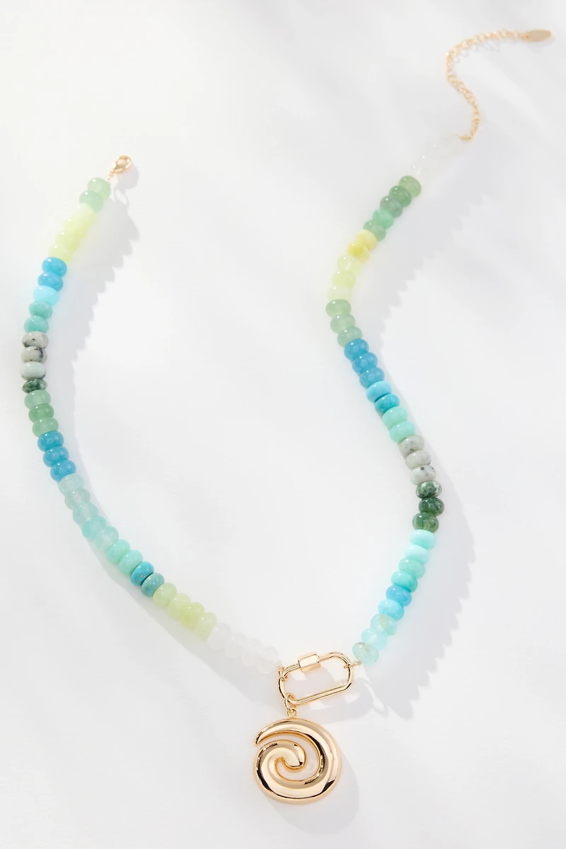 Beaded Charm Necklace