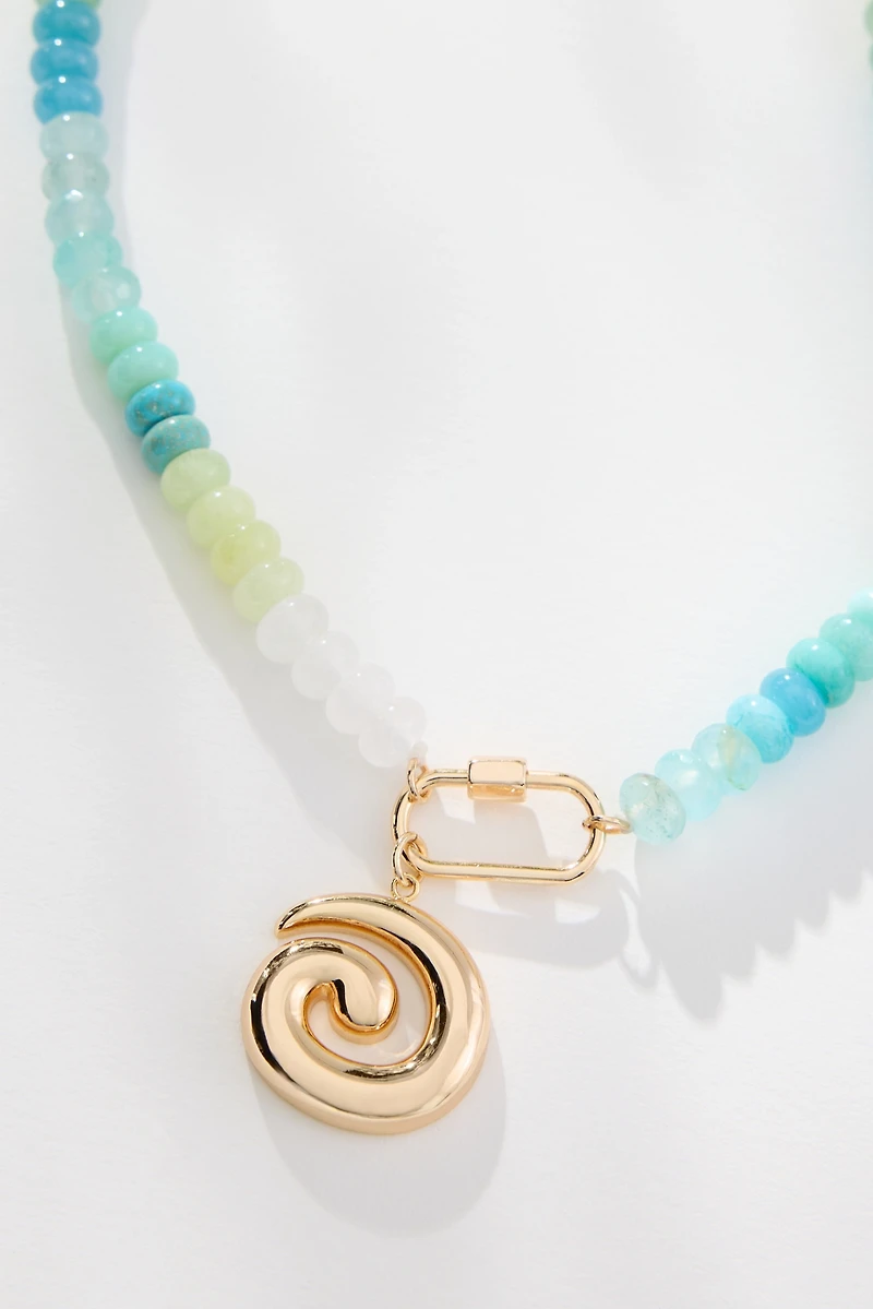 Beaded Charm Necklace