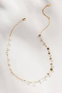 Multi Beaded Short Necklace