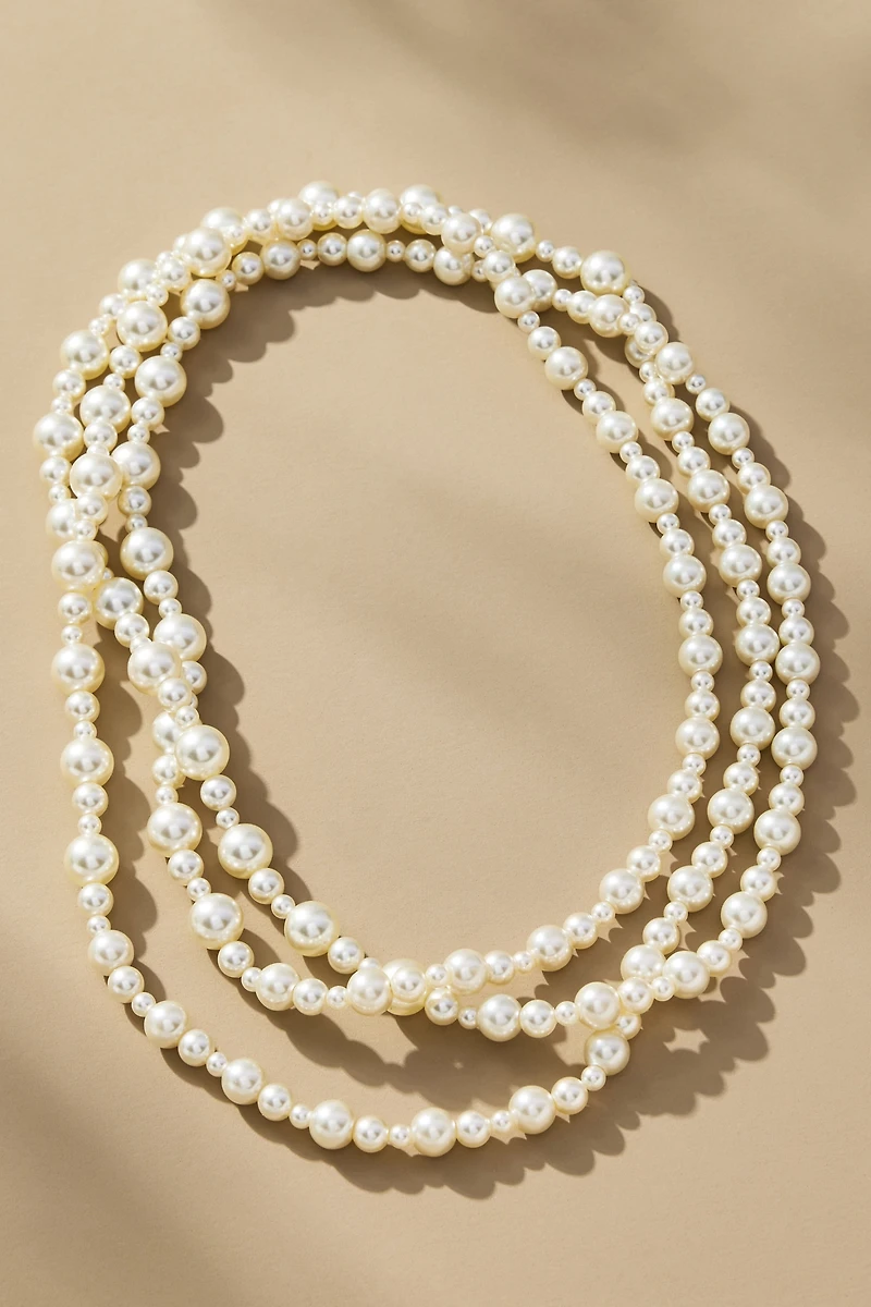 Pearl Wrap Necklace
