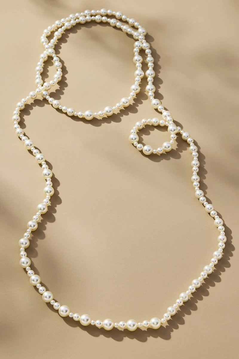 Pearl Wrap Necklace