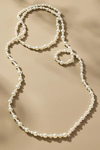 Pearl Wrap Necklace
