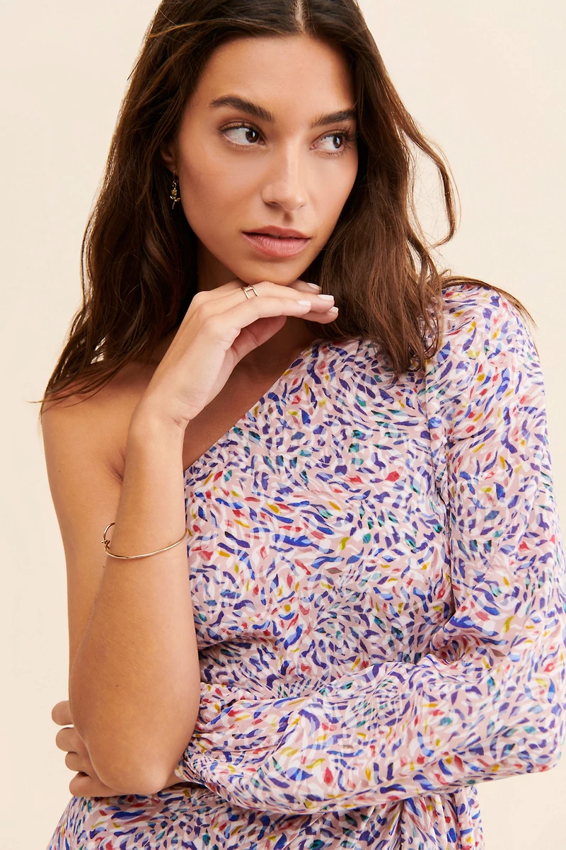 Yumi Kim Ellie One-Shoulder Dress