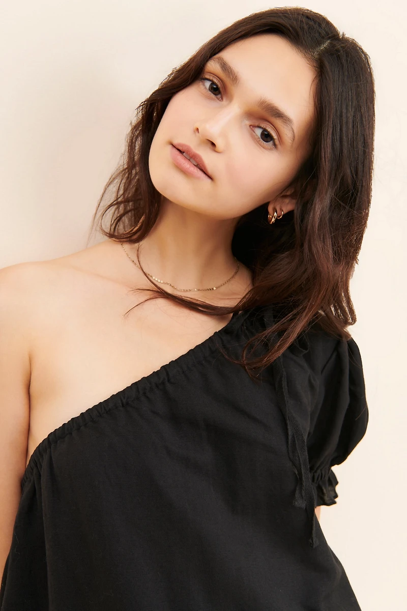 Saint Helena One Shoulder Maxi Dress