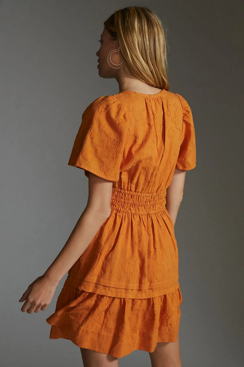 The Somerset Textured Mini Dress