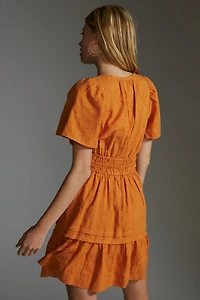 The Somerset Textured Mini Dress