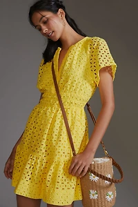 Somerset Eyelet Mini Dress