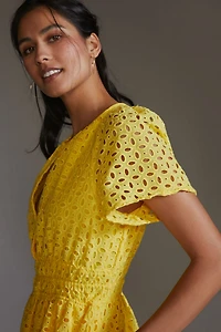 Somerset Eyelet Mini Dress