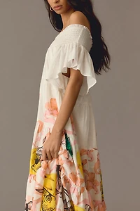 Tiered Off-The-Shoulder Dress