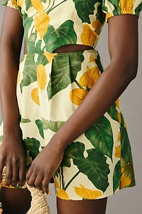 FARM Rio Cut Out Tie-Back Romper