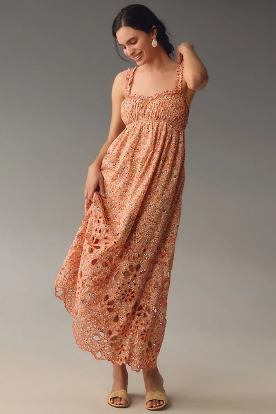 Sweetheart Babydoll Maxi Dress