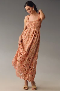 Sweetheart Babydoll Maxi Dress