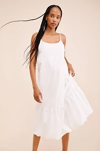 Find Me Now Cloud Poplin Midi Dress
