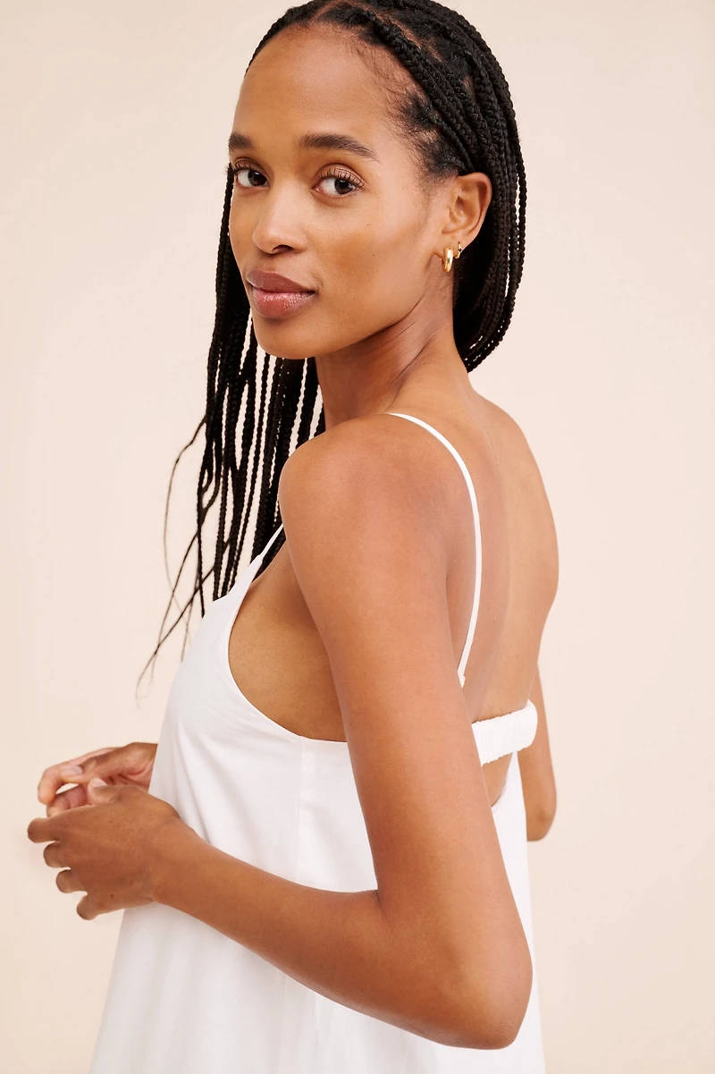 Find Me Now Cloud Poplin Midi Dress