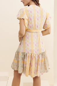 Raga Vienna Flutter Sleeve Dress