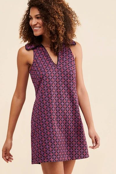 Maeve Jacquard Shift Mini Dress