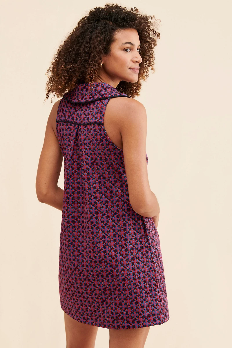 Maeve Jacquard Shift Mini Dress